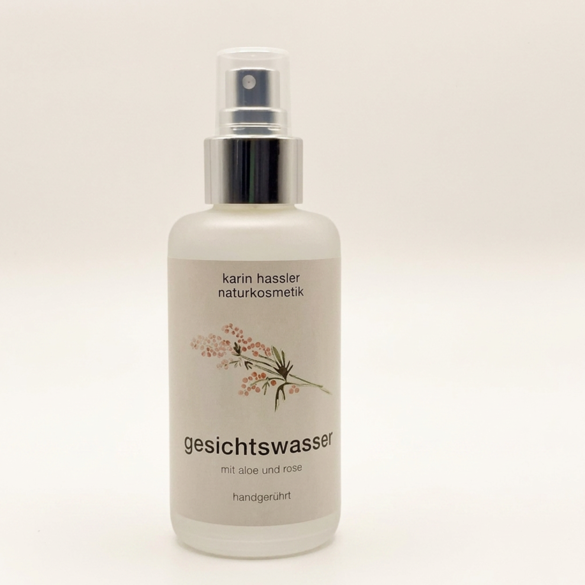 gesichtswasser mit aloe und rose 100g